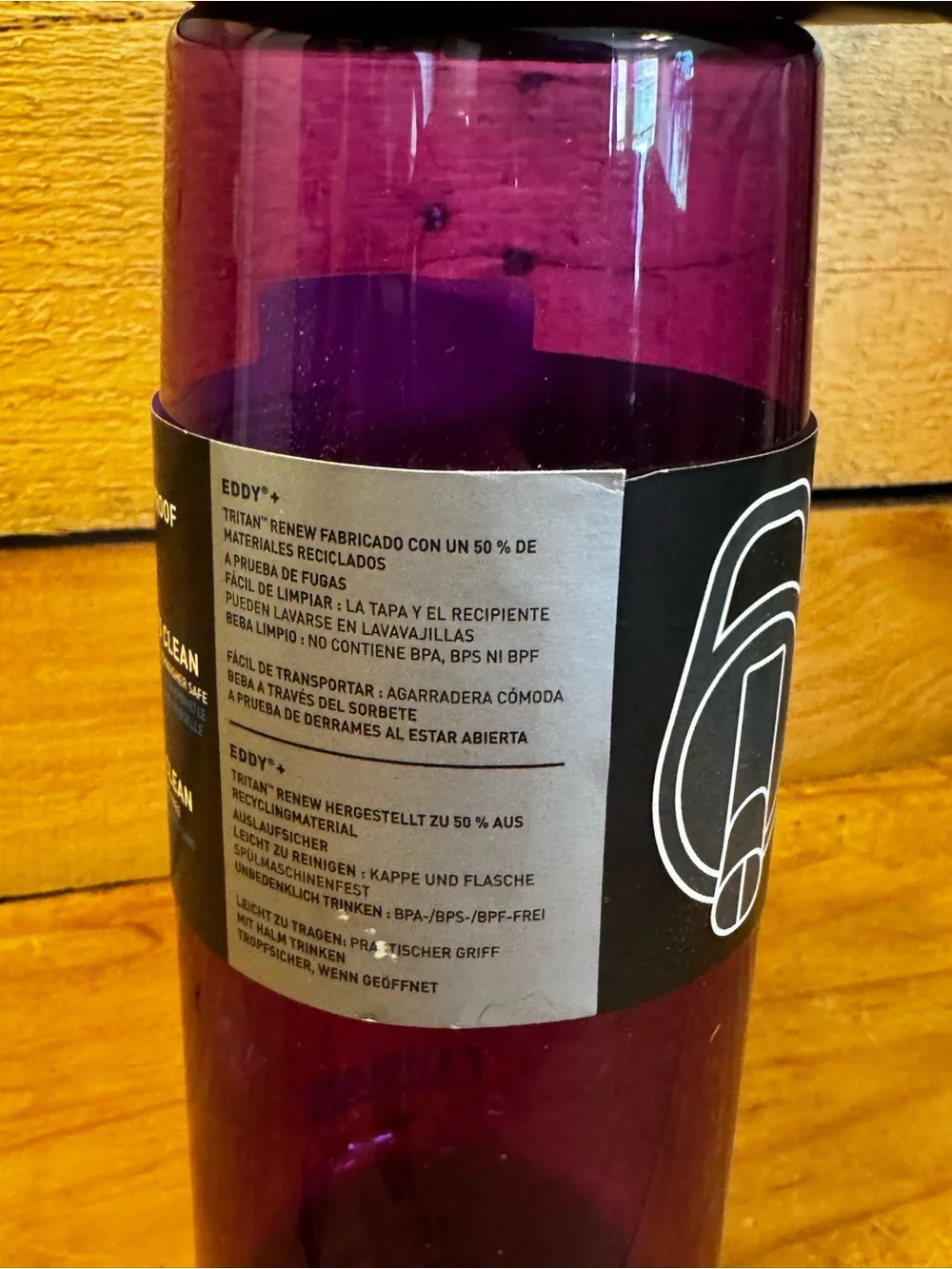 CamelBak Eddy+ 25 oz Tritan Renew Water Bottle – Purple/Pink